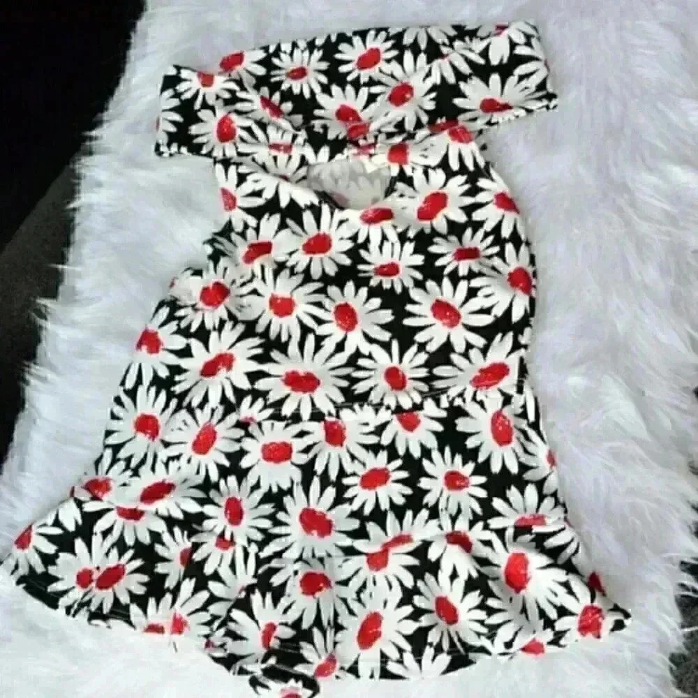 Pants Playful floral 2 piece set - Picture 2 of 4